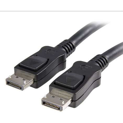 StarTech.com Cavo Video DisplayPort 1.2 da 3 m - Cavo DisplayPort Certificato VESA 4K x 2K Ultra HD - Cavo Video DP/DP per Monitor - Cavo Video/display DP - Connettori DP a Scatto (1/5)