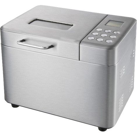Brotbackautomat 1kg 600w edelstahl - Naturamix - MAP-EASY.BREAD