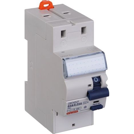 ID 2P 63A A/0,03 2M FIXMATIC GEWISS 140067 (1/4)