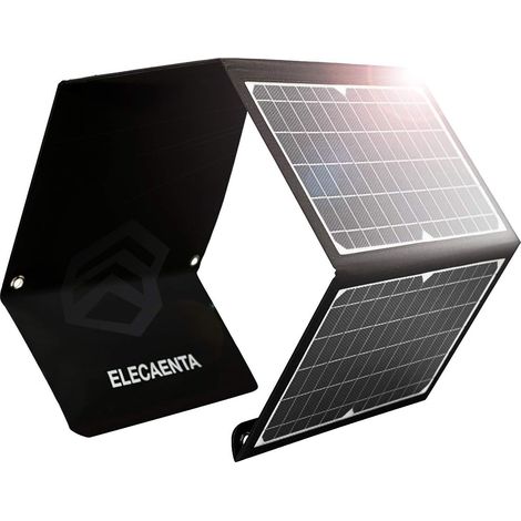 30W Chargeur Solaire Randonnée avec 3 USB QC 3.0 Type C PD18W Portable Panneau Solaire Pliable IPX5 Étanche pour Smartphone Tablette Powerbank Caméra Sport Camping Voyage Survie (1/5)
