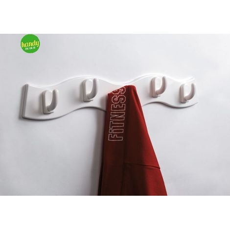 Appendino ball Bolis Italia in plastica colore bianco