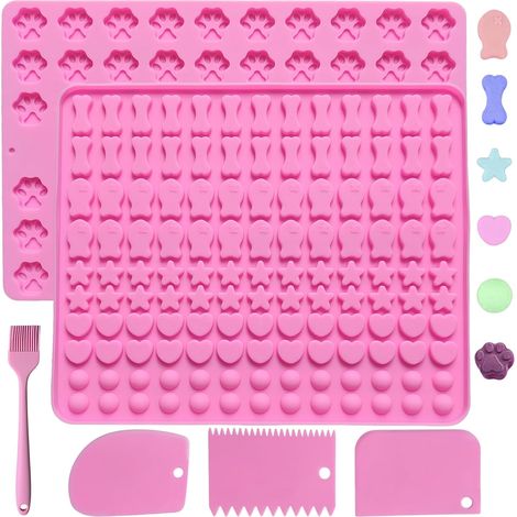 Silicone Baking Mat for Dog Cookies 2 Pack (1/5)