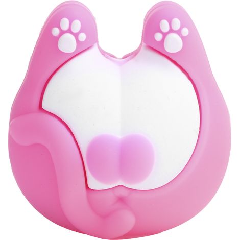Protecteur de Câble de Téléphone Mignon - Couverture Anti-Cassure en Forme de Fruit Rose (1/5)