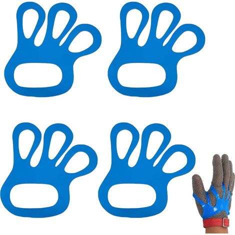 Lot de 4 protège-doigts pour gants de protection contre les coupures (1/5)