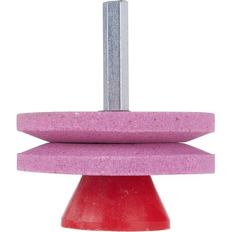 Afilador de cuchillas para cortacésped para taladro/atornillador 2x53mm HEX (100) (1/3)