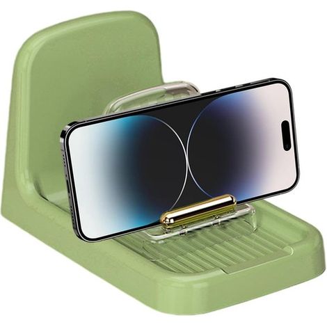 Porta coperchi per pentole,Scaffale portaoggetti da cucina,Supporto pieghevole antiscivolo portatile per bancone cucina (1/5)