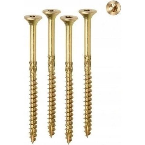 Tornillos para madera Koelner construction screws 6x30 Torx punta de taladro (1/3)