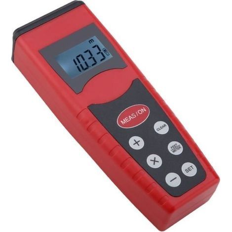 CP-3000 Digital LCD Portable Length Distance Measuring Handle Laser DIY Level (1/4)