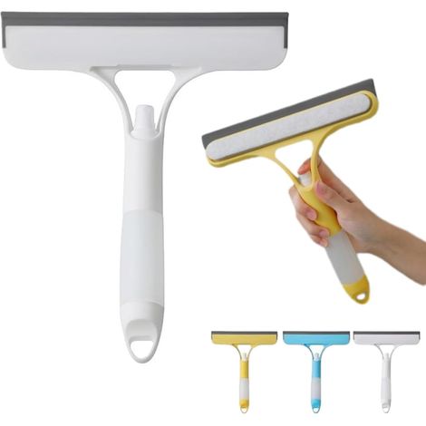 Raclette à vitres avec pulvérisateur, 3 en 1, pour douche et sol (1/5)