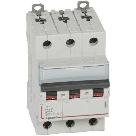 Legrand 007669 Interruttore magnetotermico DX 4500 - Lexic vite - 3P 40A curva C 230V