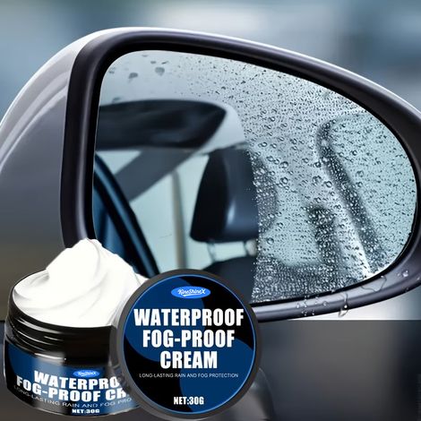 Die KineShineX Glasabweiserpaste eignet sich zum Schutz vor Regen und Beschlagen von Autoscheiben, Helmen und Windschutzscheiben. (1/5)