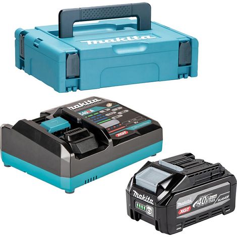 MAKITA ZESTAW ZASILAJĄCY 40V 1x4,0Ah  XGT (BL4040Fx1+DC40RA) [UN3480]