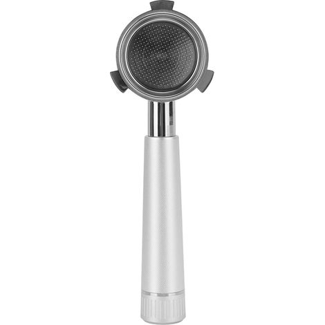 Portafilter Nu pour Machine à Café Delonghi Série 9 (Modèles 9335, 9155, 9355, 9665) - Argenté (1/5)
