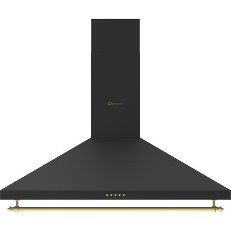 SOLTHERMIC CAMPANA DE 90 NEGRA RÚSTICA H90PR