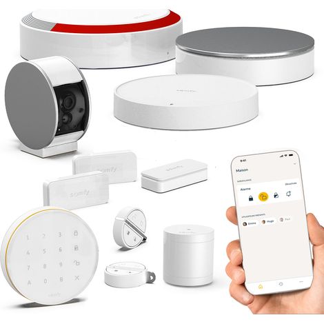 SOMFY 1875350 - Home Alarm Essential - Pack vidéo