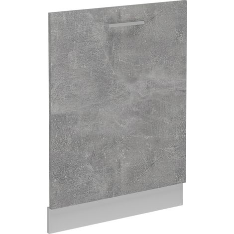 Coperchio per lavastoviglie R-Line, Calcestruzzo, 60 cm senza piano di lavoro, Vicco