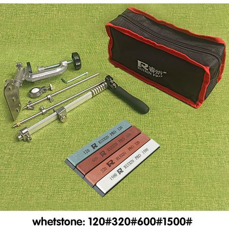 Affûteur de couteau à angle fixe, réversible et rotatif, accessoire d'affûtage rapide, pierre à aiguiser, Vente du Black Friday (1/4)