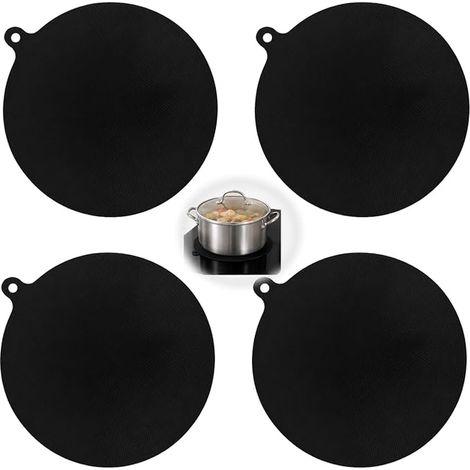 Tapis de Protection Antidérapants en Silicone, Protection Plaque Induction Anti-Rayures à la Chaleur, Tapis pour Plaque de Cuisson Induction, Cuisine et Électroménager (1/5)