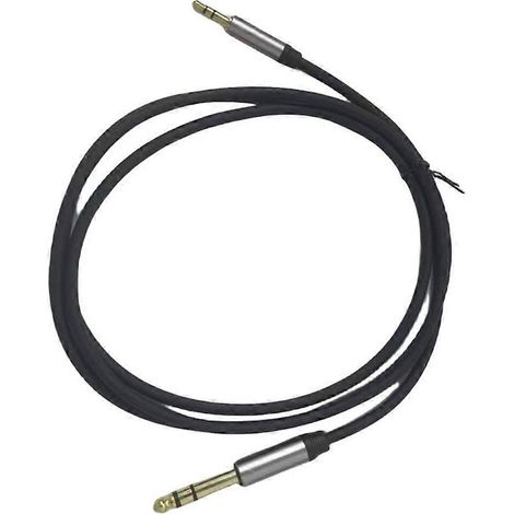 3,5-mm-auf-6,5-m-Audiokabel für Telefon, Computer, Gitarre, Mischpult, Stecker-auf-Stecker-Adapter
