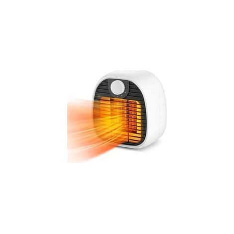 Radiateur soufflant, Chauffage D'appoint, Chauffage maison et bureau à faible consommation d'énergie, Chauffage bureau 5 secondes, Petit chauffage électrique (1/5)