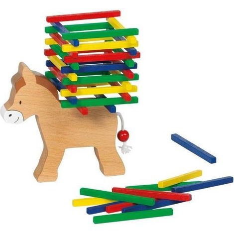 Burro en equilibrio
