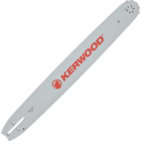 Guide tronçonneuse Kerwood 50 cm 3/8" 1,3 mm. 72 maillons. 20A2KLWI (1/5)