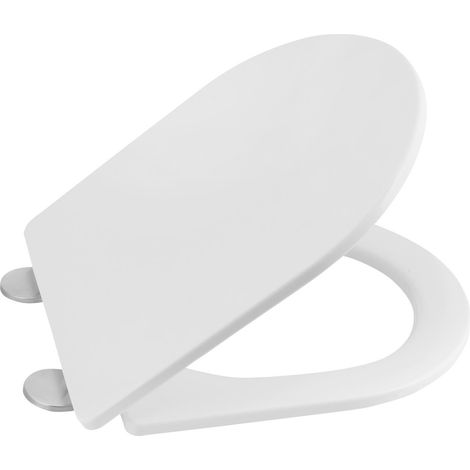 Abattant WC ISABELLA, Soft Close, Easy Take, blanc (1/4)