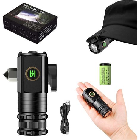 Beyamis Lampe torche portable mini LED - Éclairage haute puissance pour situation d'urgence (1/5)