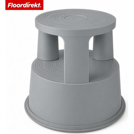 Rollhocker Elefantenfuß Kunststoff T7 Dunkelgrau