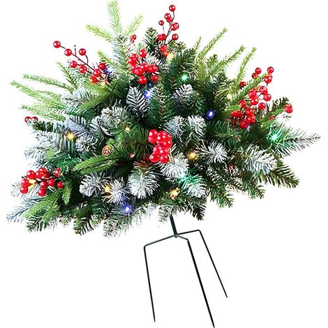 Albero di Natale in plastica resistente e permanente