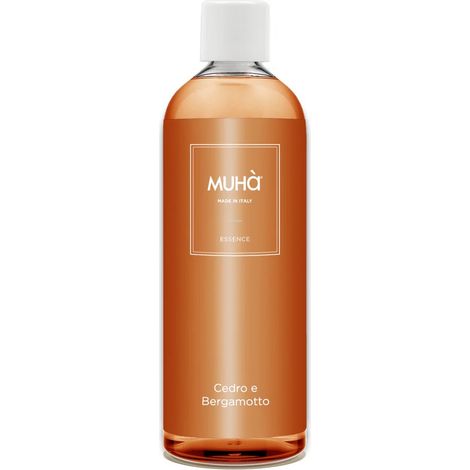 Muhà Ricarica Essence Refill Profumatore Cedro e Bergamotto 500 Ml
