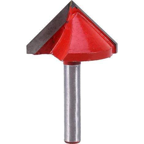 10pcs Cône Fraise en Carbure, Forets Fraises à noyer de Tungstène Bleu Enduit Fraises en Bout pour Machine de Gravure Carte de Circuit Imprimé SCM (0.6mm) (1/5)