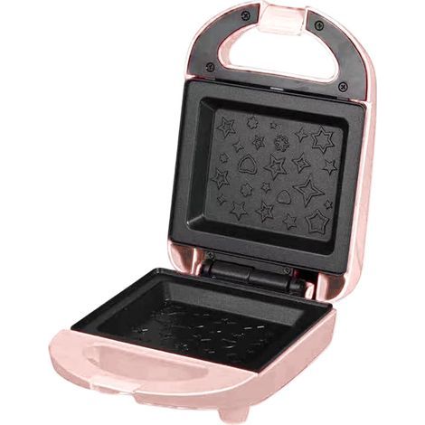 Appareil à sandwichs électrique double face chauffant, plaques antiadhésives, grill multifonction pour croque-monsieur (1/5)