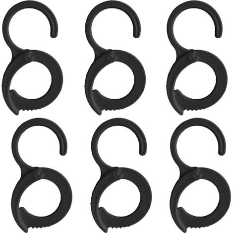 Colgador de hombro de 5,5 cm, paquete de 6