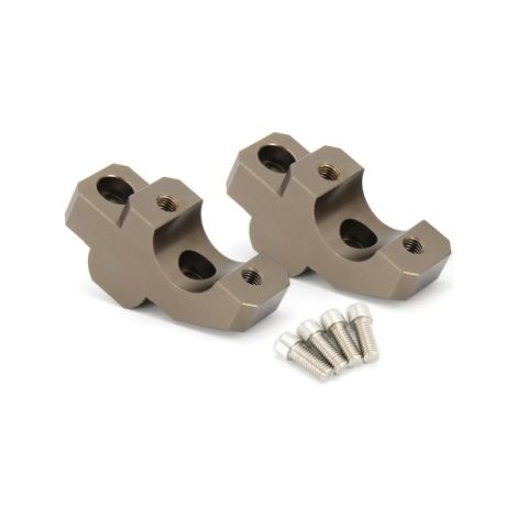 Accessoires compatibles avec les motos Yamaha MT09 Tracer 900 FZ09 : rehausseur/amplificateur de guidon. (1/4)