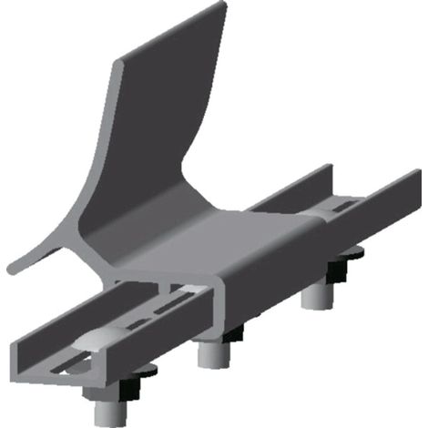 Wolf Juego de conectores de riel de montaje para juegos de montaje sobre cubierta AluPlus, 2483481