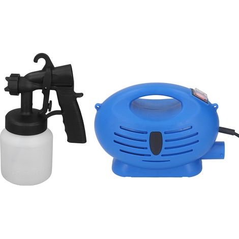 Pistolet à peinture électrique portable haute pression pour meubles et armoires, prise UE 230-240 V, réservoir en plastique de 2,5 mm (1/5)