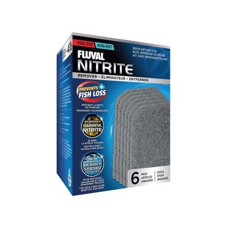 Fluval 307/407 Kissen eliminiert Nitrat 6 Einheiten