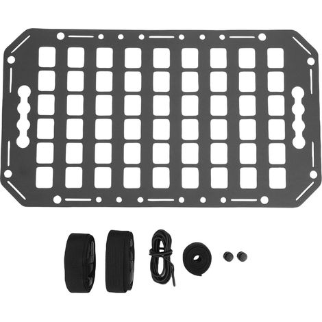 Panneau Molle de lit de camion en aluminium, système de support latéral pour berlines, SUV, pickups, camions, camping-car, remorques, 19x10,75x0,07 pouces. (1/5)