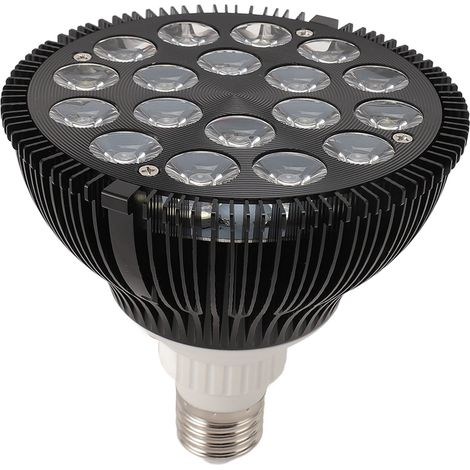 Ortviai Lampe LED pour aquarium 18 W, spectre complet pour plantes aquatiques, coraux et algues marines (1/5)