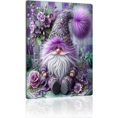 Plaque en Métal Vintage Art Murale pour Jardin de Verre Cuisine Salon et Bar, Durable et Résistante aux Conditions Extérieures 30x20 cm. (1/5)