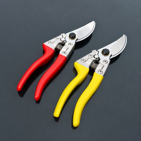 Sécateur pour branches fruitières 328 rouge 8 pouces 200 mm lame acier SK-5 ouverture 32 mm manche aluminium 600 g – Livraison gratuite (1/5)