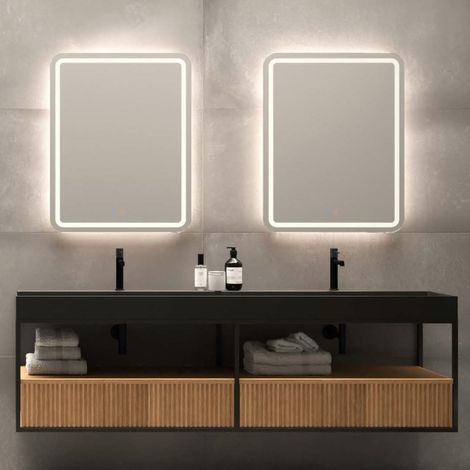LEDIMEX - espejo 70x80cm LED retroiluminado (1/5)