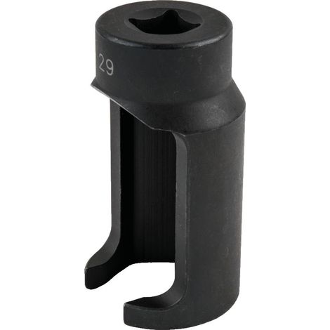 Kstools – Douille spéciale injecteur 1/2' – Ø 29 mm – Longueur 78 mm – Acier spécial bruni – Accès facile pour démontage injecteurs Mercedes et Fiat (1/3)