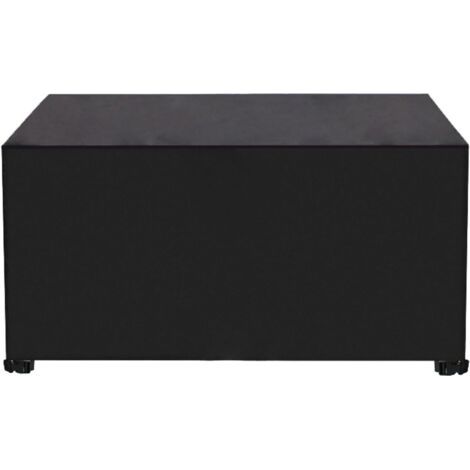 Pair Housses de meubles de patio imperméables 180x120x74cm Housses de table et de chaises d'extérieur Housses de meubles de jardin imperméables pour table rectangulaire extérieure
