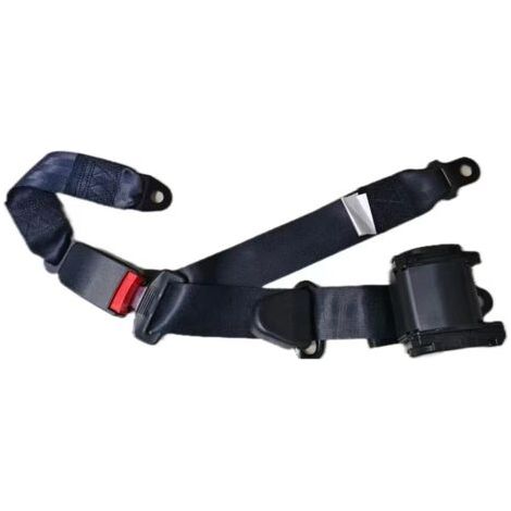 Sollbry Kit de ceintures de siège pour voiturette de golf - Kit de ceintures universelles pour voiturette de golf - Avant et arrière pour EZGO, Yamaha, Club Car, Go Kart, UTV (1/5)