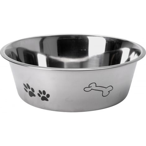 COMEDERO PERRO ACERO INOXIDABLE 24CM