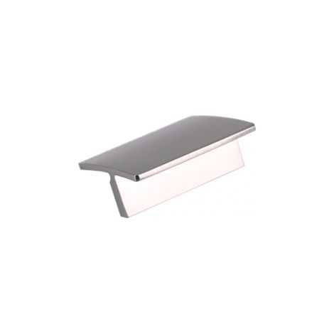 Ouvre&Déco – Poignée de meuble aluminium anodisé inox mat 32mm – Finition satinée – Largeur 61mm – Hauteur 61mm – Épaisseur 26mm (1/3)