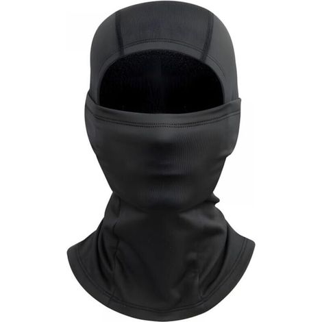 Winter-Fleece-Motorrad-Sturmhaube, Motorrad-Schal, elastischer UV-Schutz, atmungsaktive Gesichtsmaske zum Skifahren, Radfahren, Klettern, Jagen und anderen Winter-Outdoor-Sportarte (1/4)