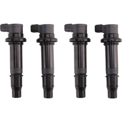 Lot de 4 Bobines d'Allumage Haute Performance Compatible Yamaha YZF R1 R6 R6S VMX V-Max